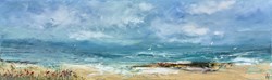Summer's Light by Hudson Parkin - Original Painting on Box Canvas sized 40x12 inches. Available from Whitewall Galleries